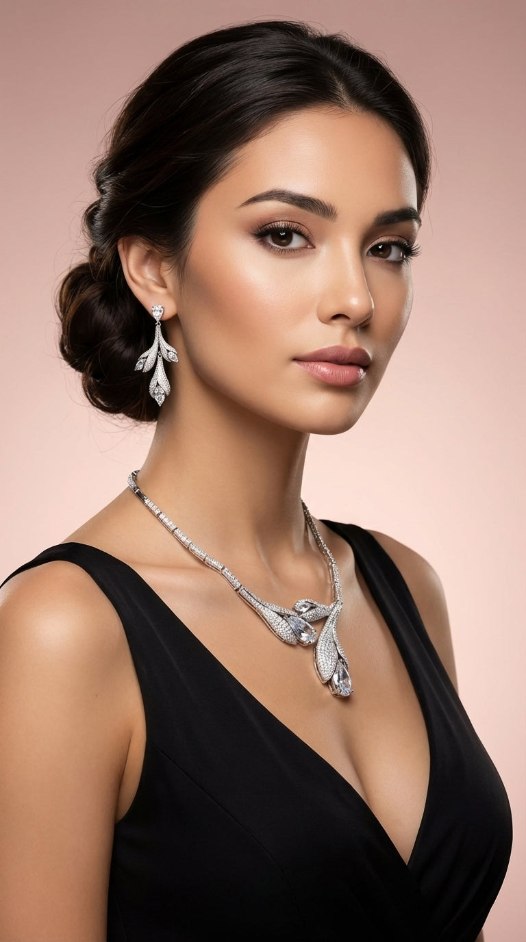 Frosted Vine Necklace