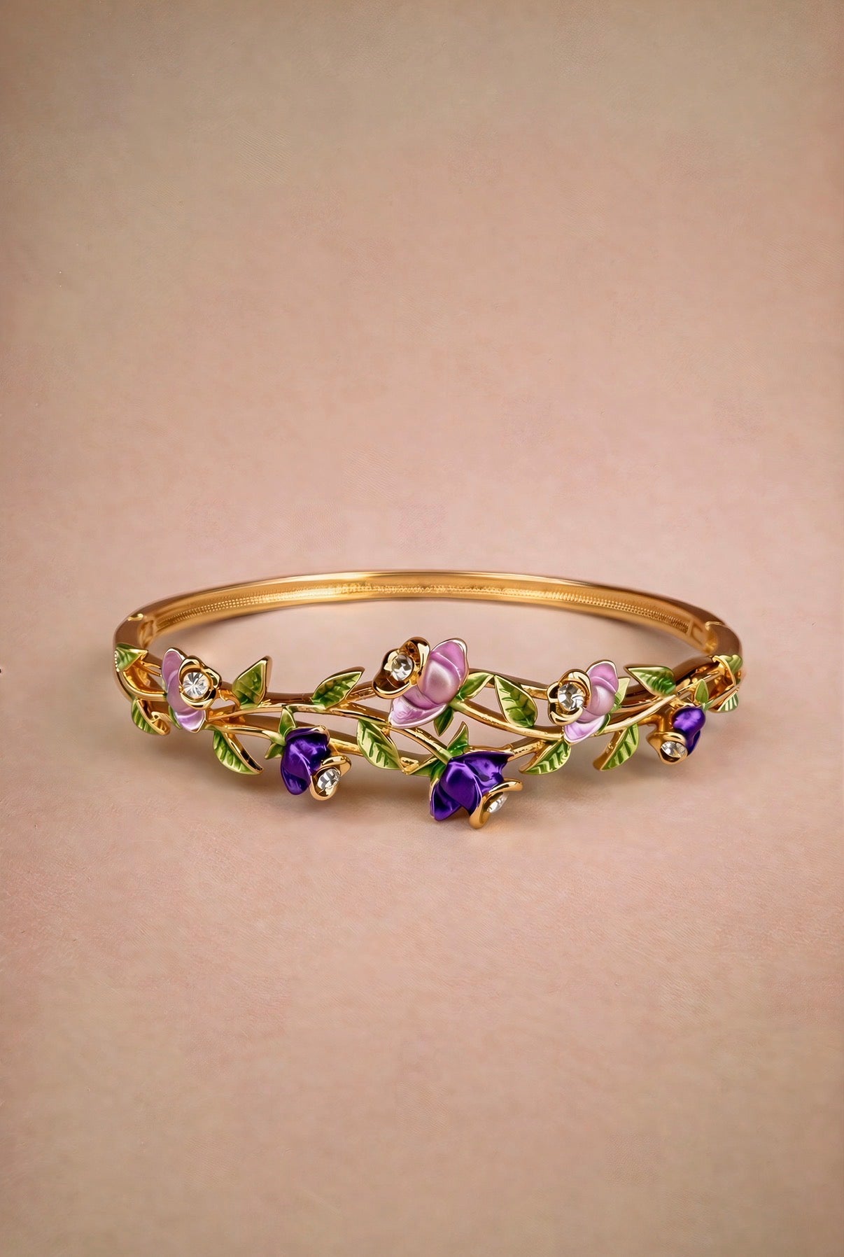 Rosavie Lavender Vine Bangle