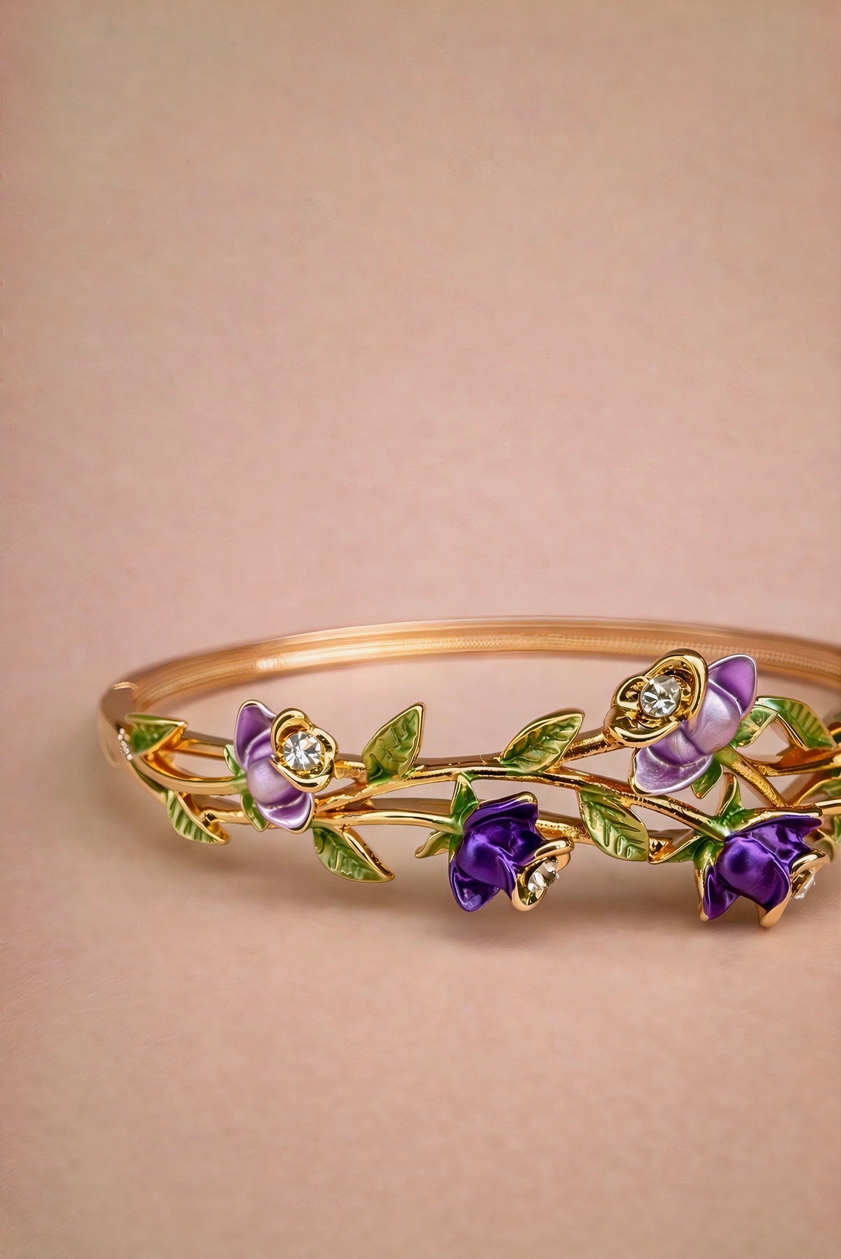 Rosavie Lavender Vine Bangle