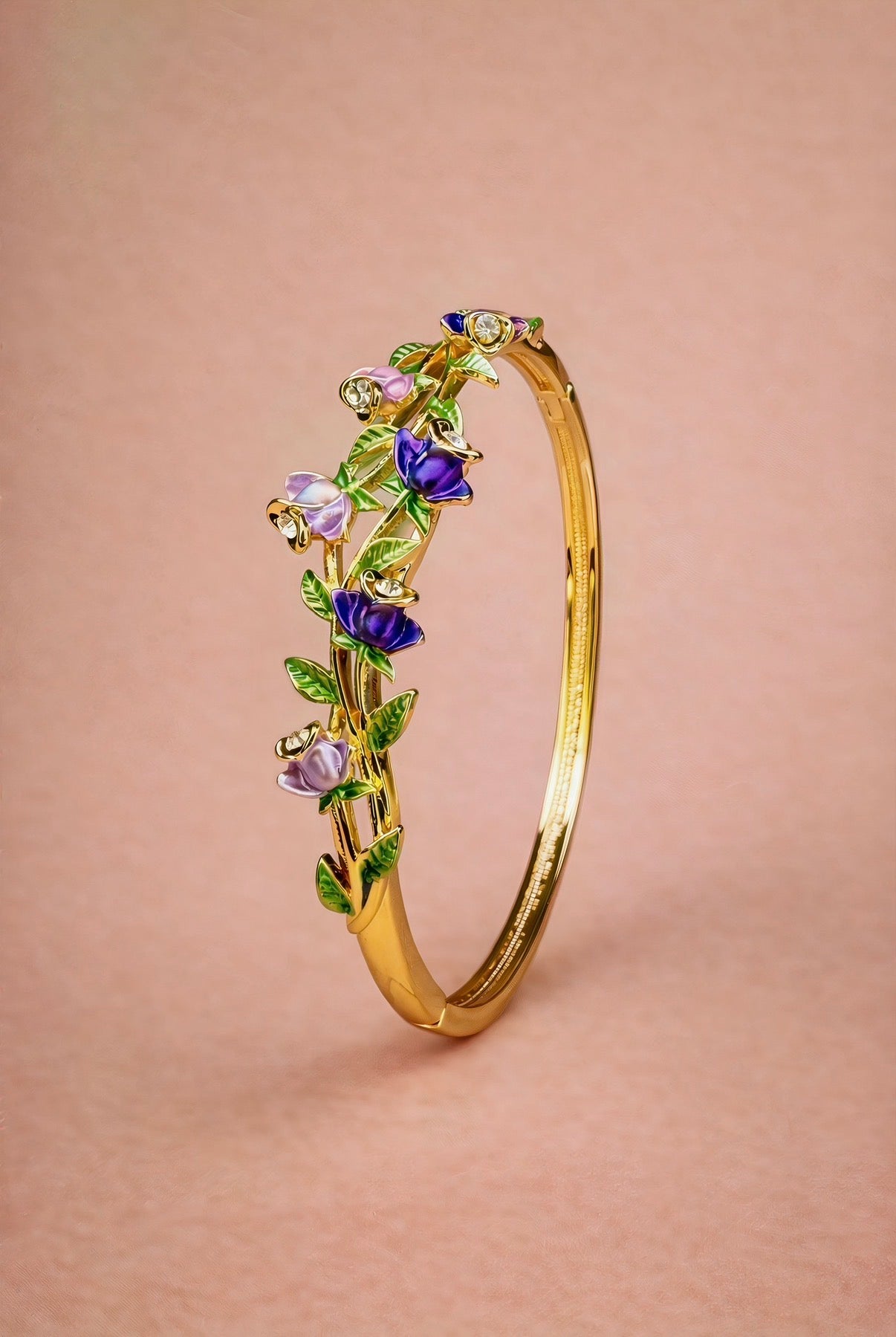 Rosavie Lavender Vine Bangle