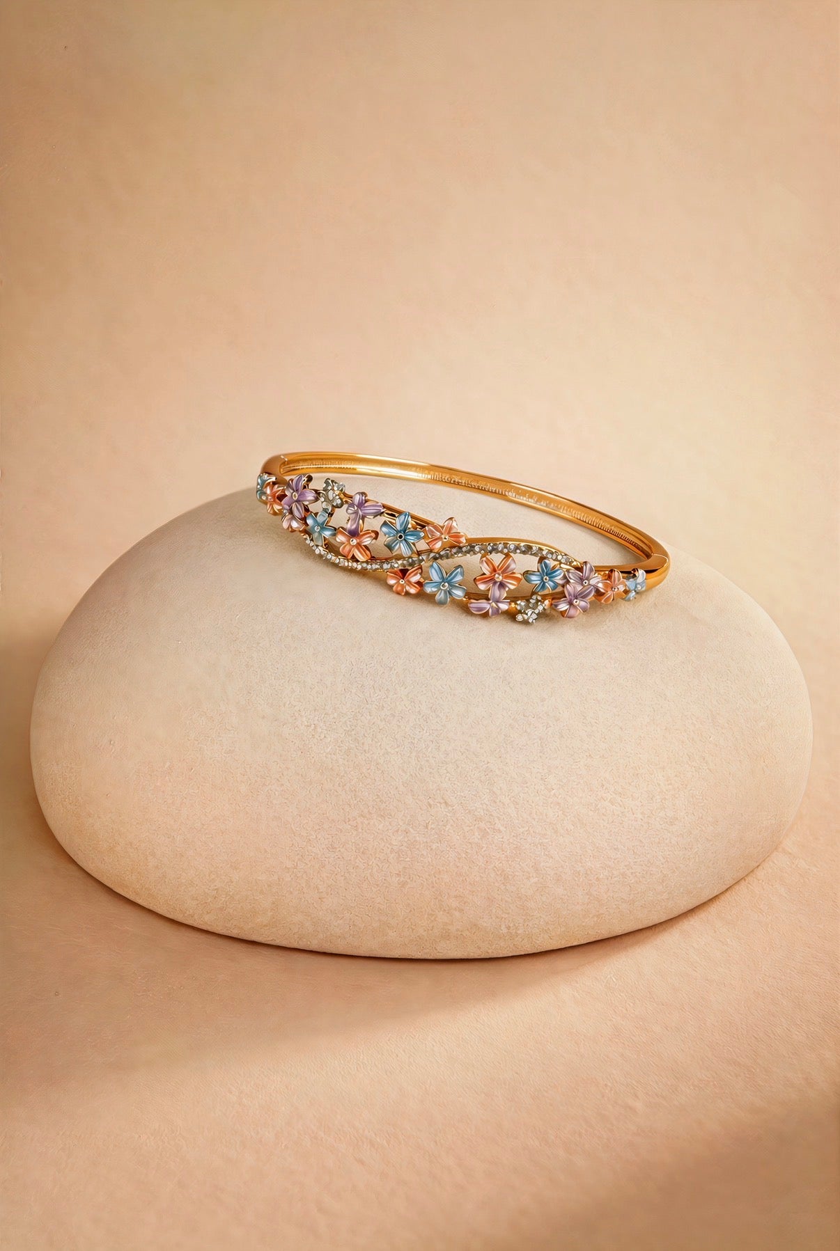 Petal Wave Bangle