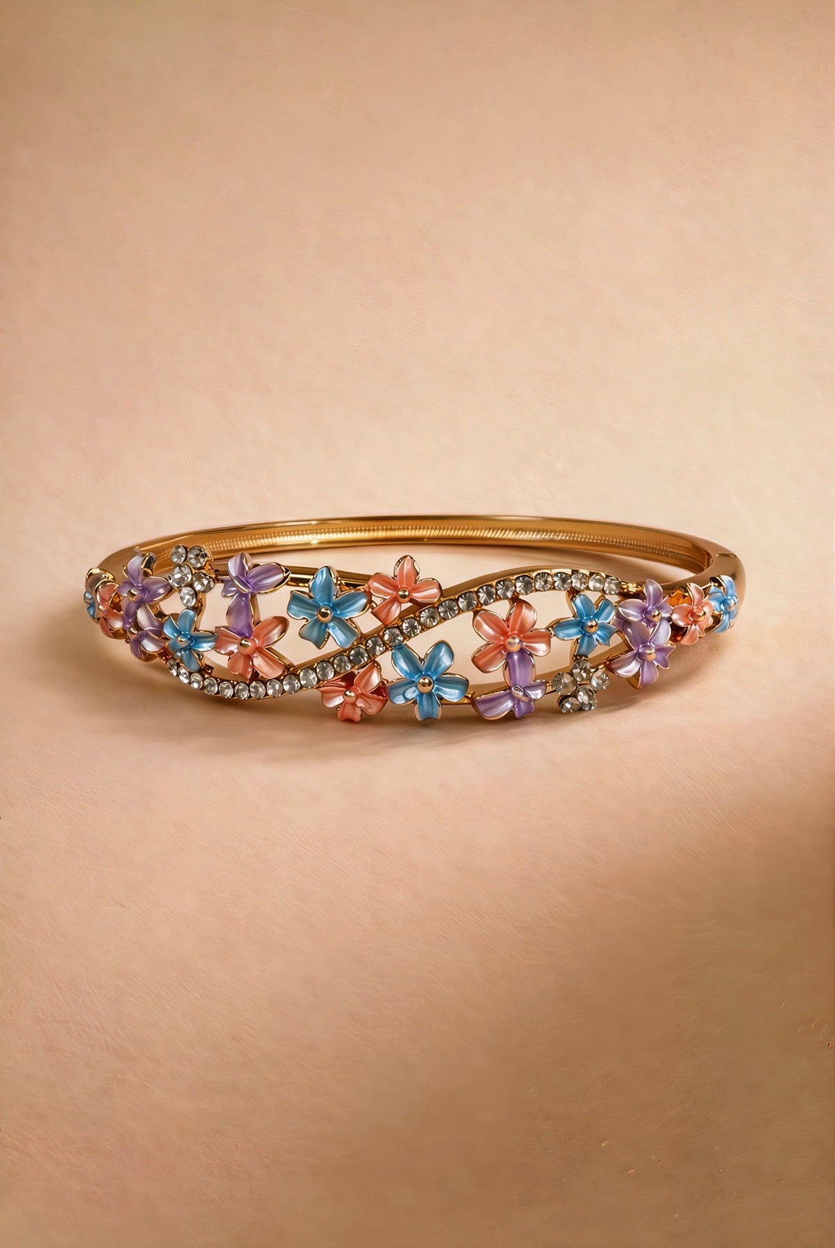 Petal Wave Bangle
