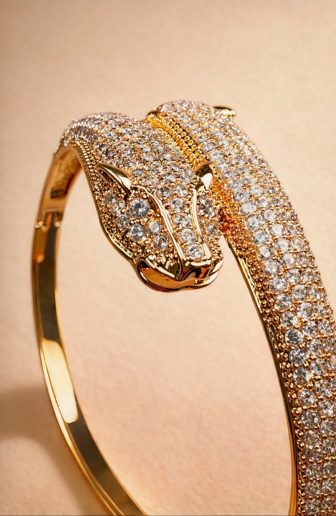 Majestic Serpent Cuff