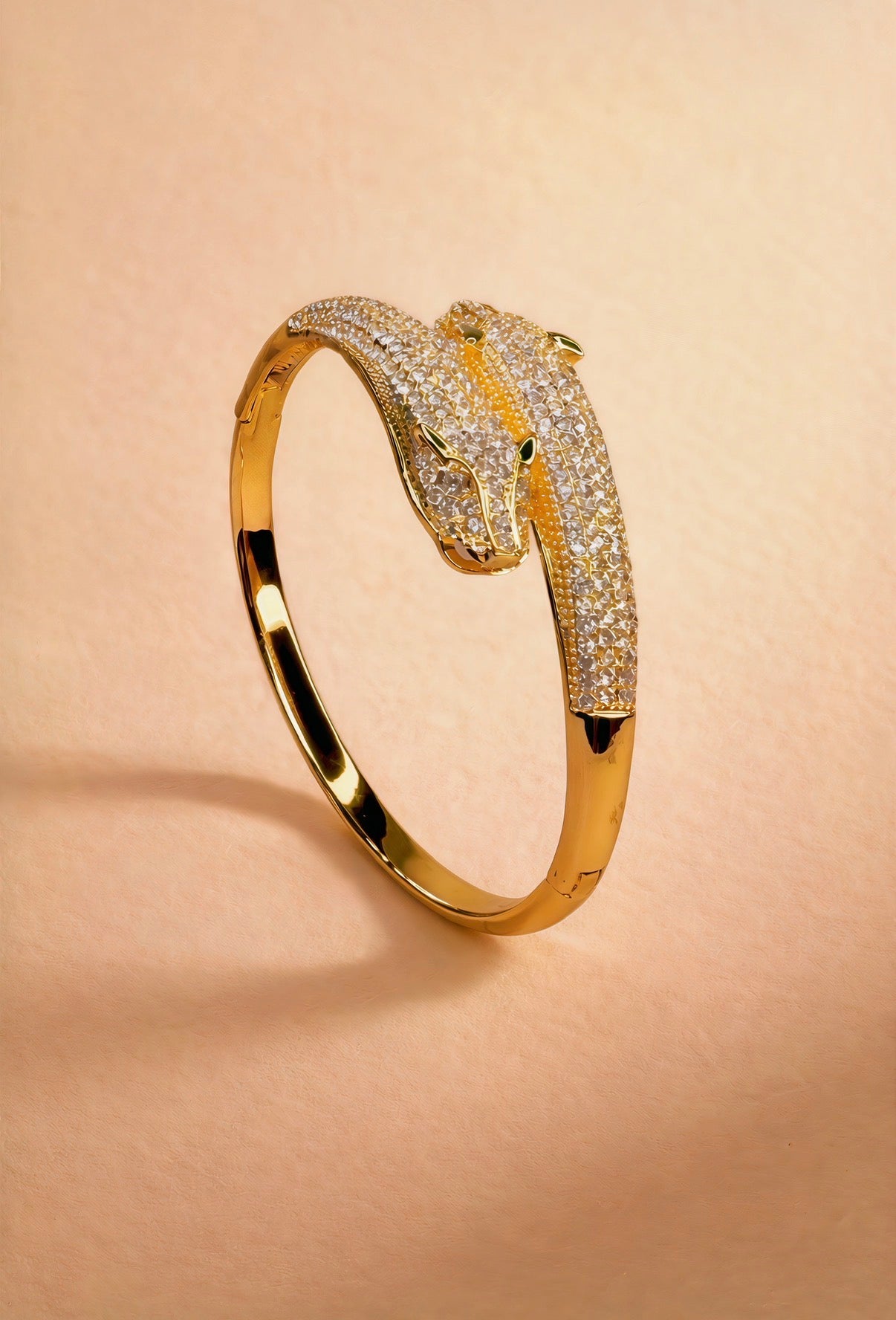Majestic Serpent Cuff