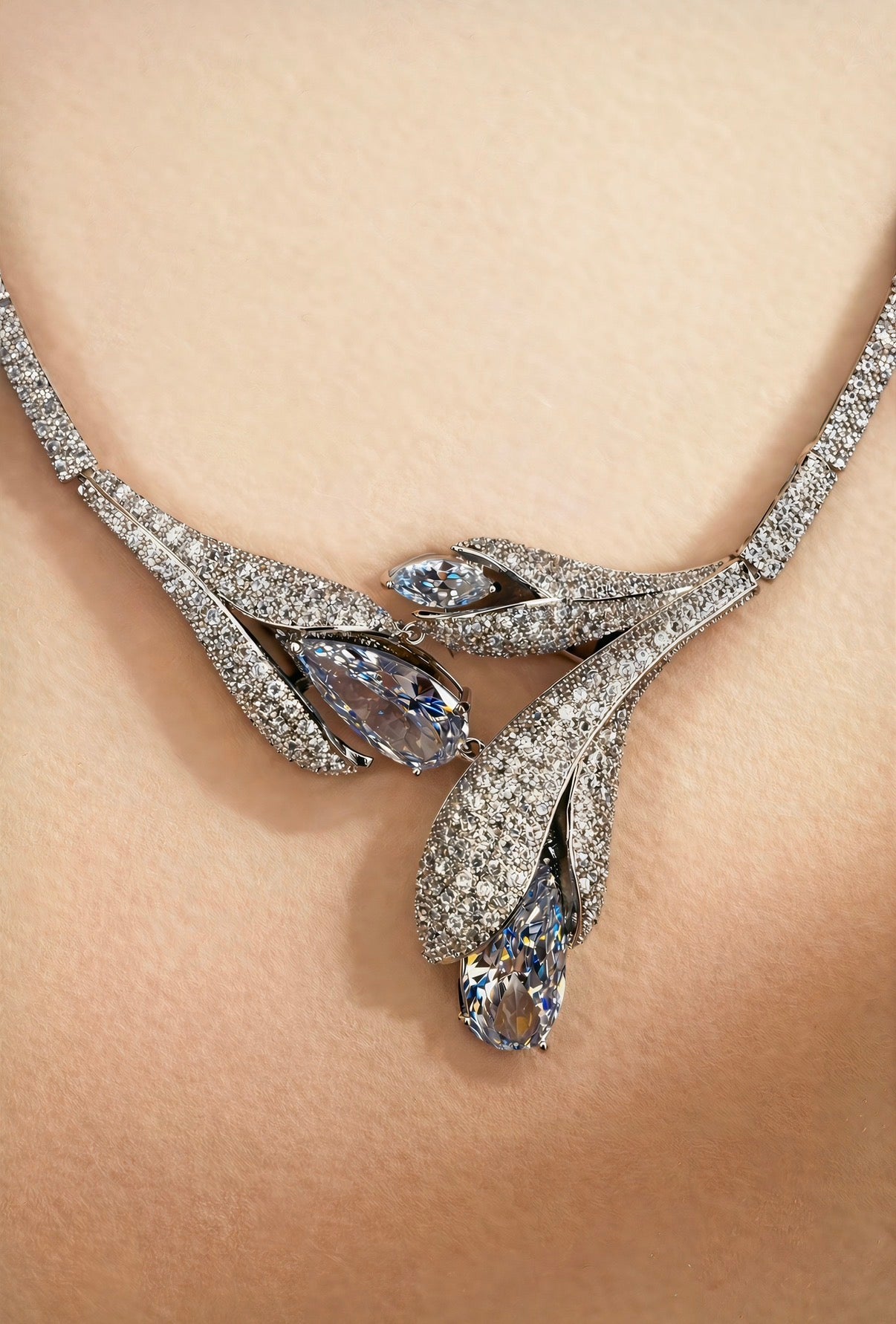 Frosted Vine Necklace