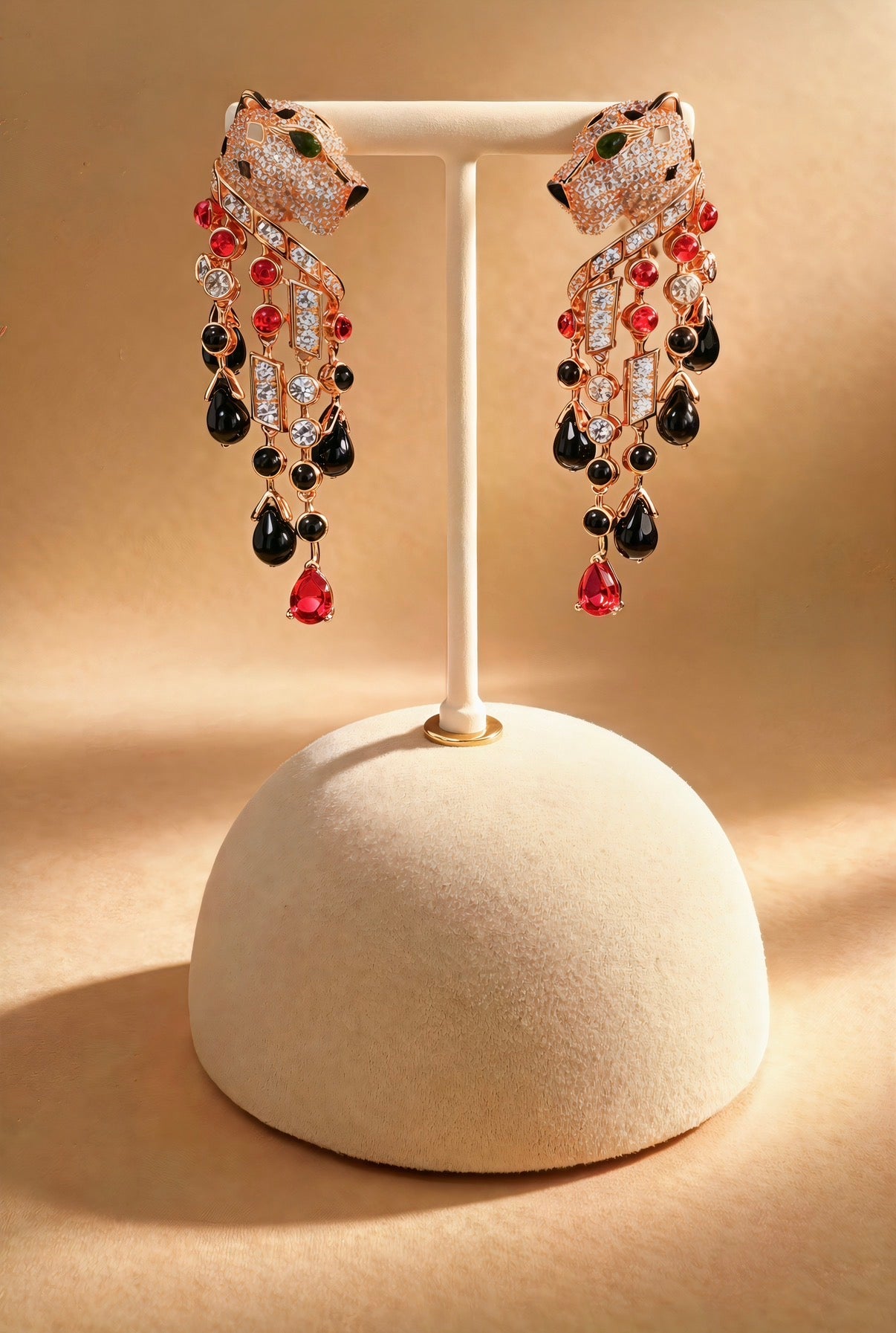 Panthera | Noir Empress Earrings