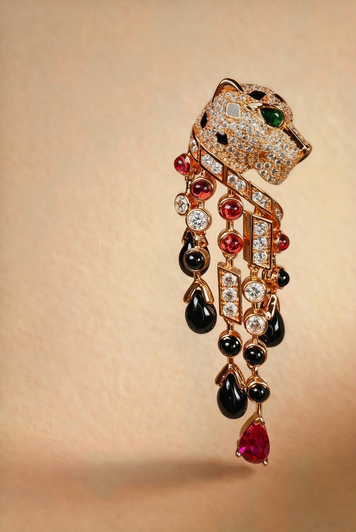 Panthera | Noir Empress Earrings