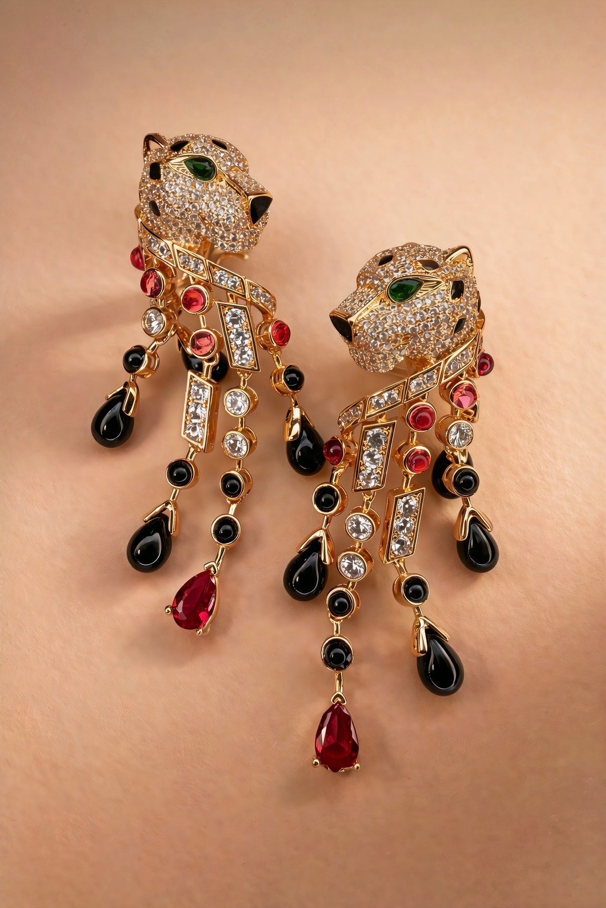 Panthera | Noir Empress Earrings