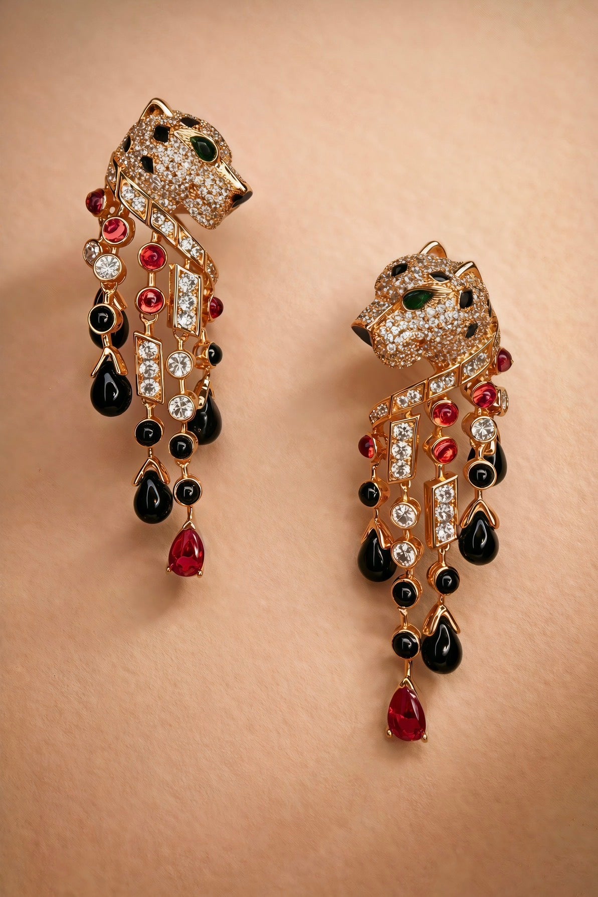 Panthera | Noir Empress Earrings