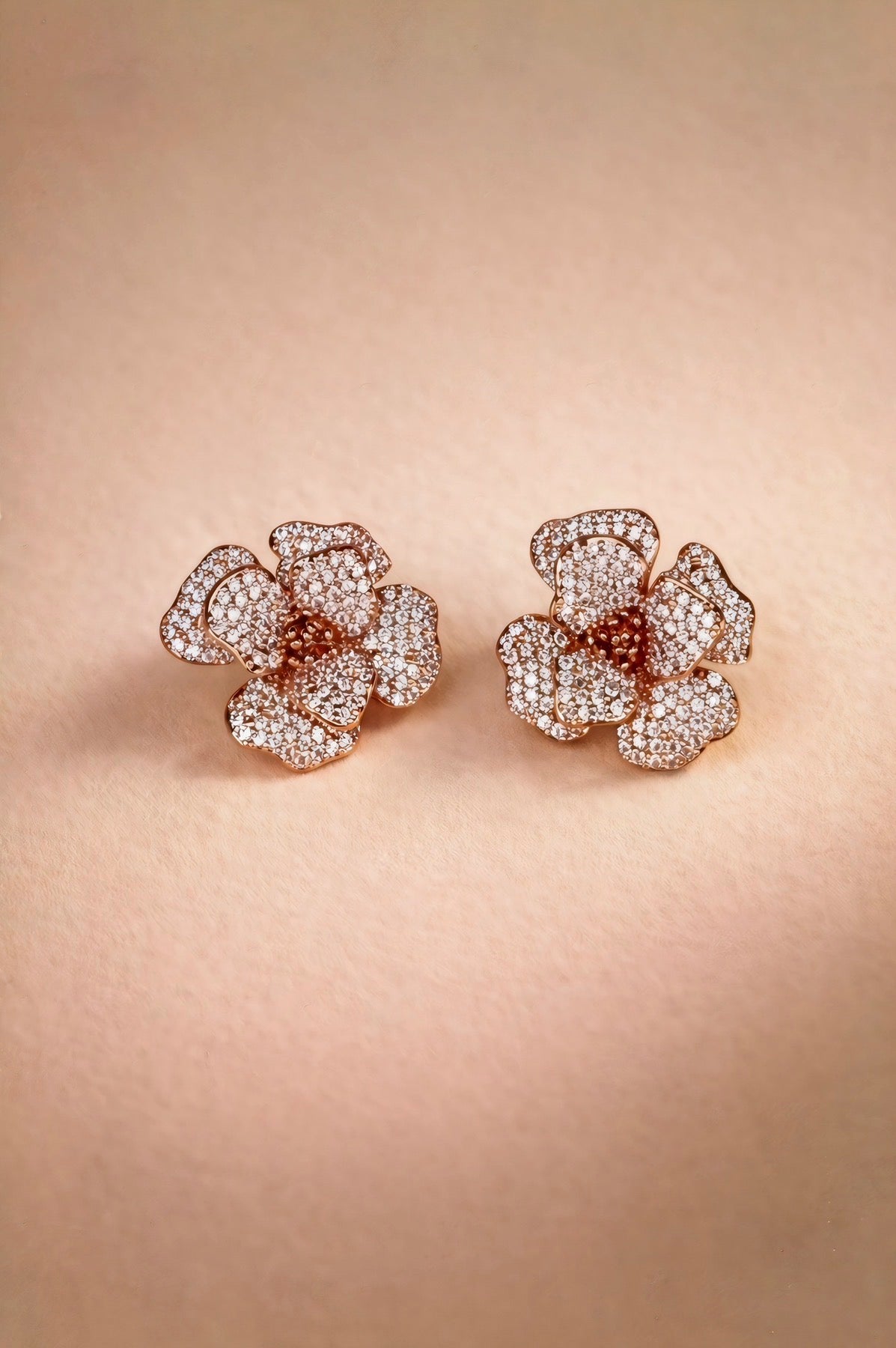 Vintage Rose Earrings