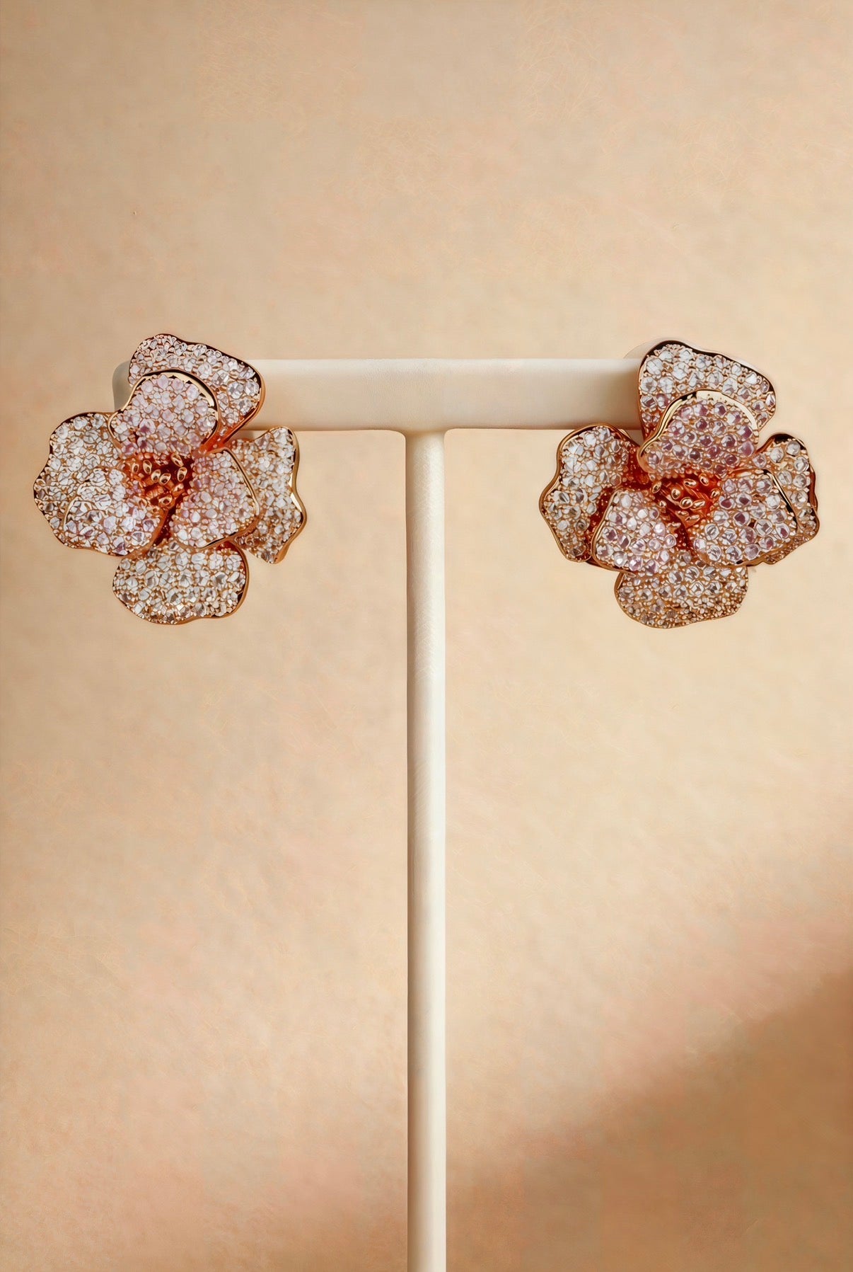 Vintage Rose Earrings