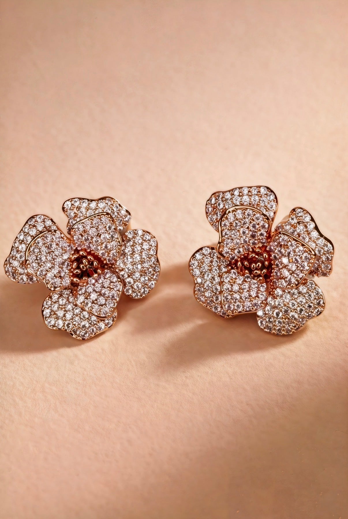 Vintage Rose Earrings