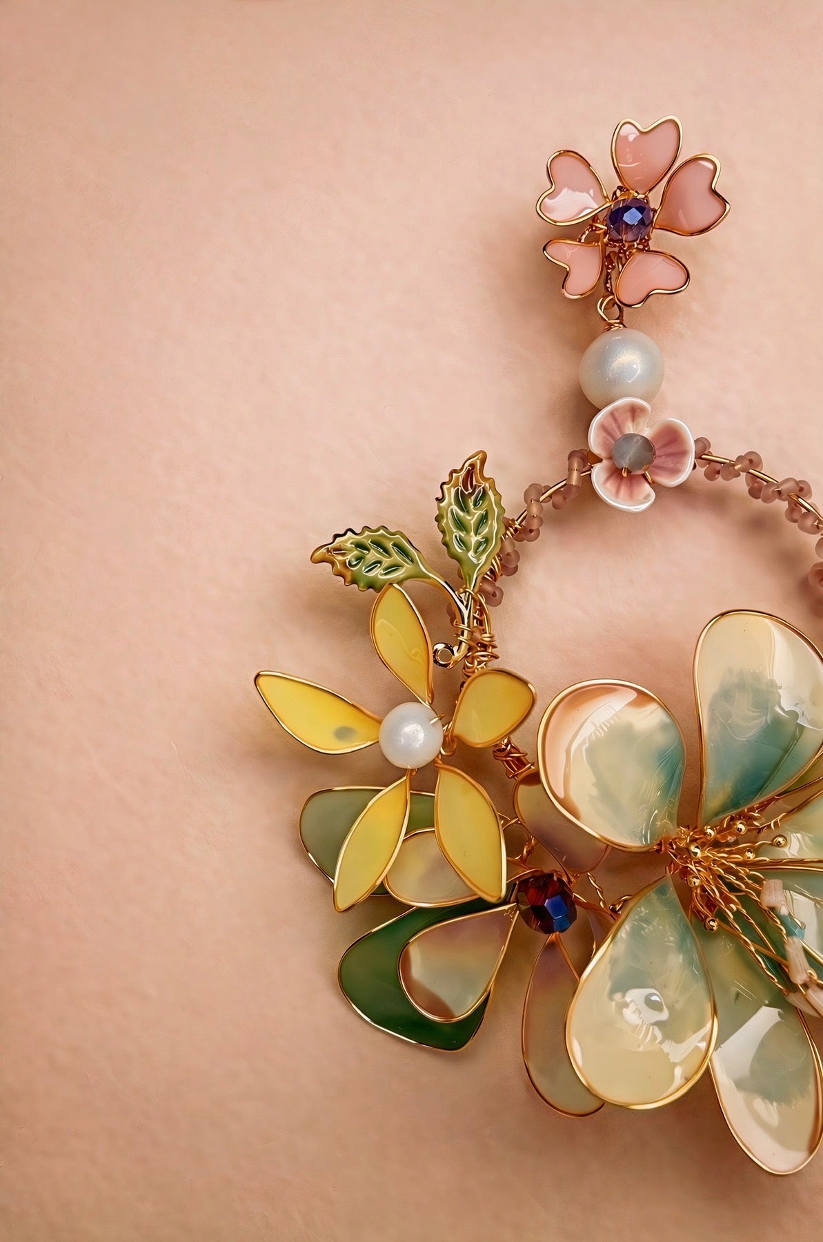 Pastel Garden Bloom Earrings