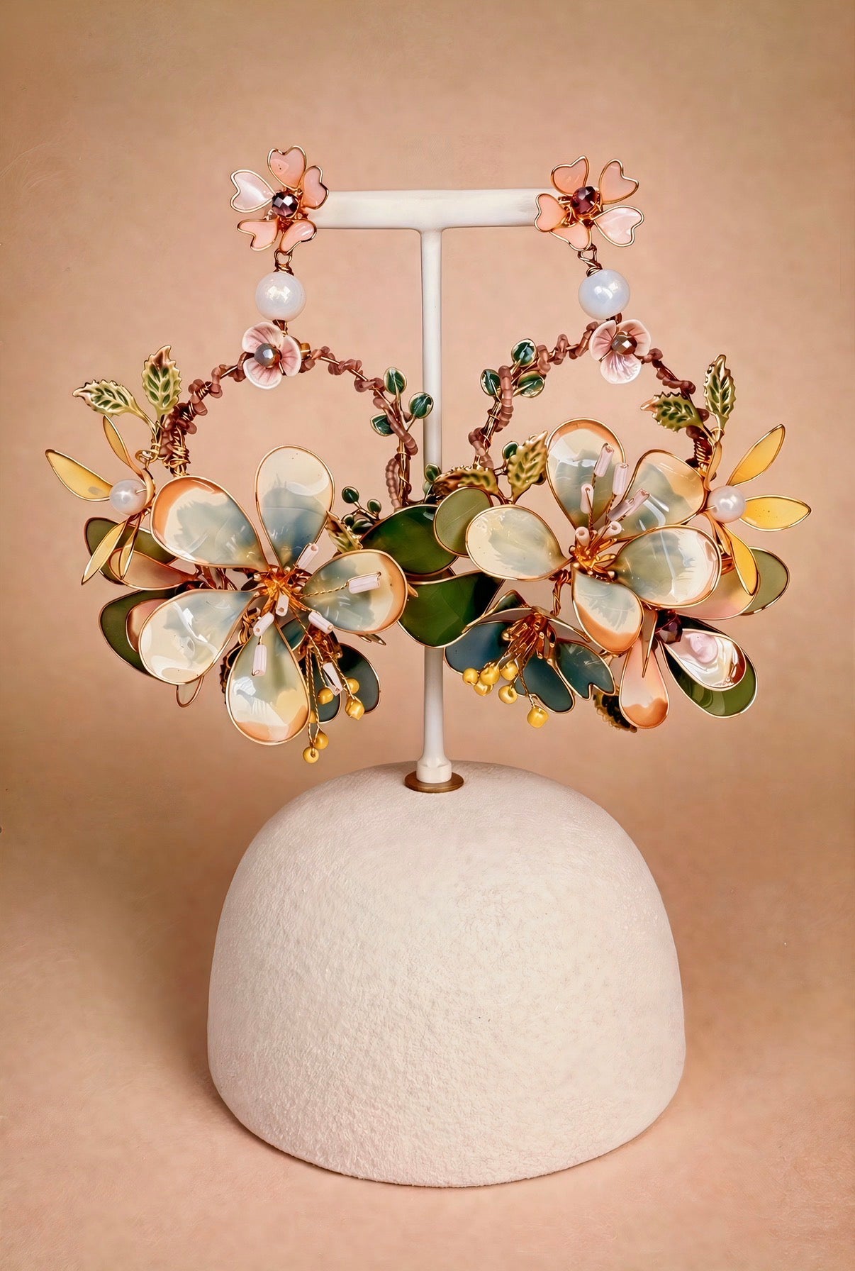 Pastel Garden Bloom Earrings